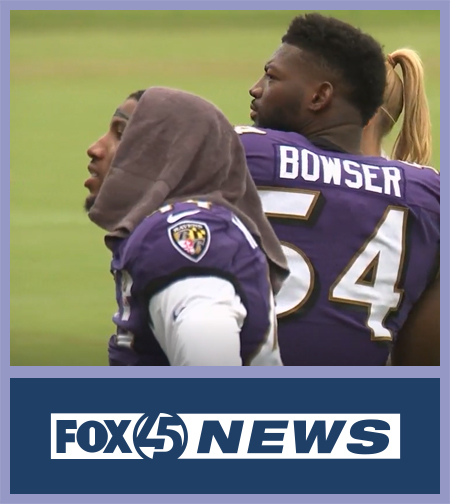 Ravens OLB Bowser launches his foundation to help disadvantaged youth